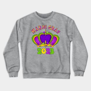 Mardi Gras 2023 Crewneck Sweatshirt